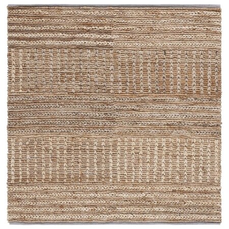 Safavieh 6 x 6 ft. Natural Fiber Hand Woven Square Area Rug, Natural NF960A-6SQ